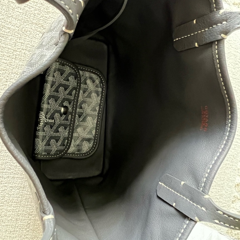 GOYARD 
Goyardine Reversible Mini Anjou Grey 2024 - Picture 8 of 16